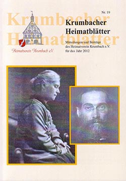 Krumbacher Heimatblätter Nr. 19