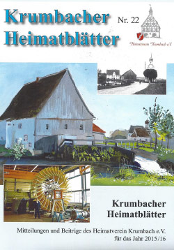 Krumbacher Heimatblätter Nr. 22