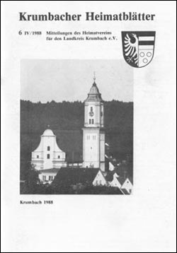 Krumbacher Heimatblätter Nr. 6