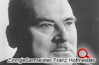 Zinngießermeister Franz Hofmeister